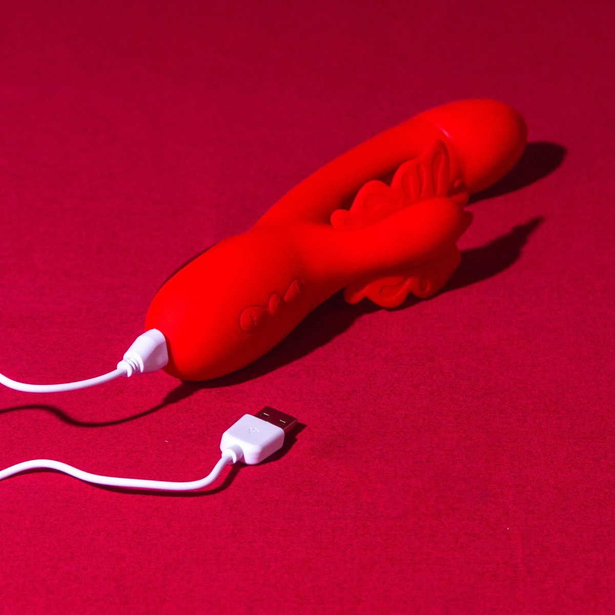 Vibrador Rabbit Butterfly Vermelho 2
