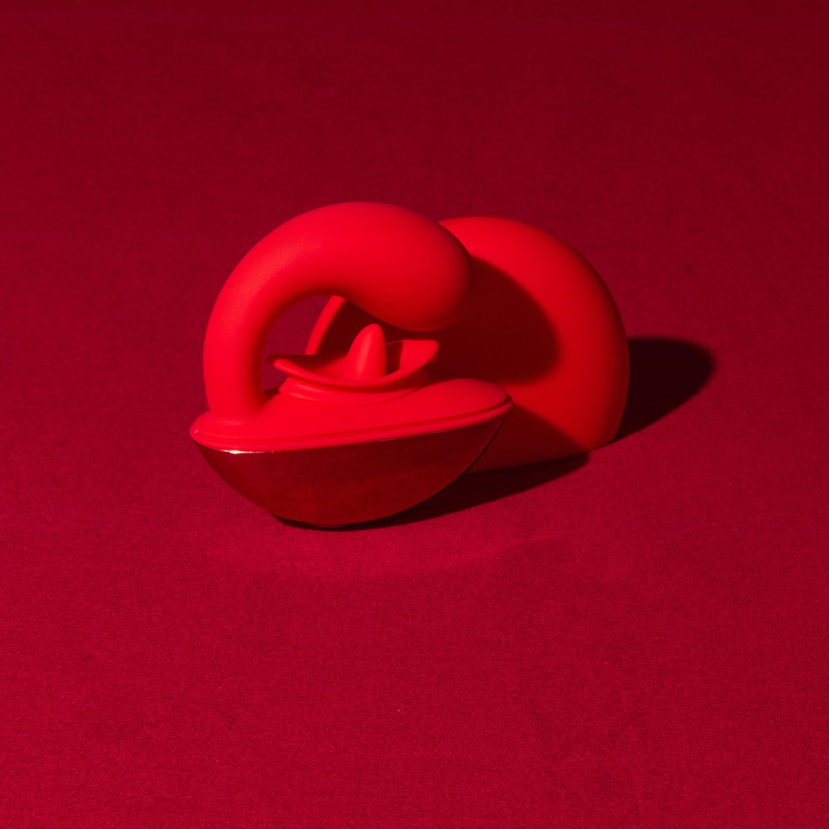 Vibrador Com Lingua Surprise Vermelho 4