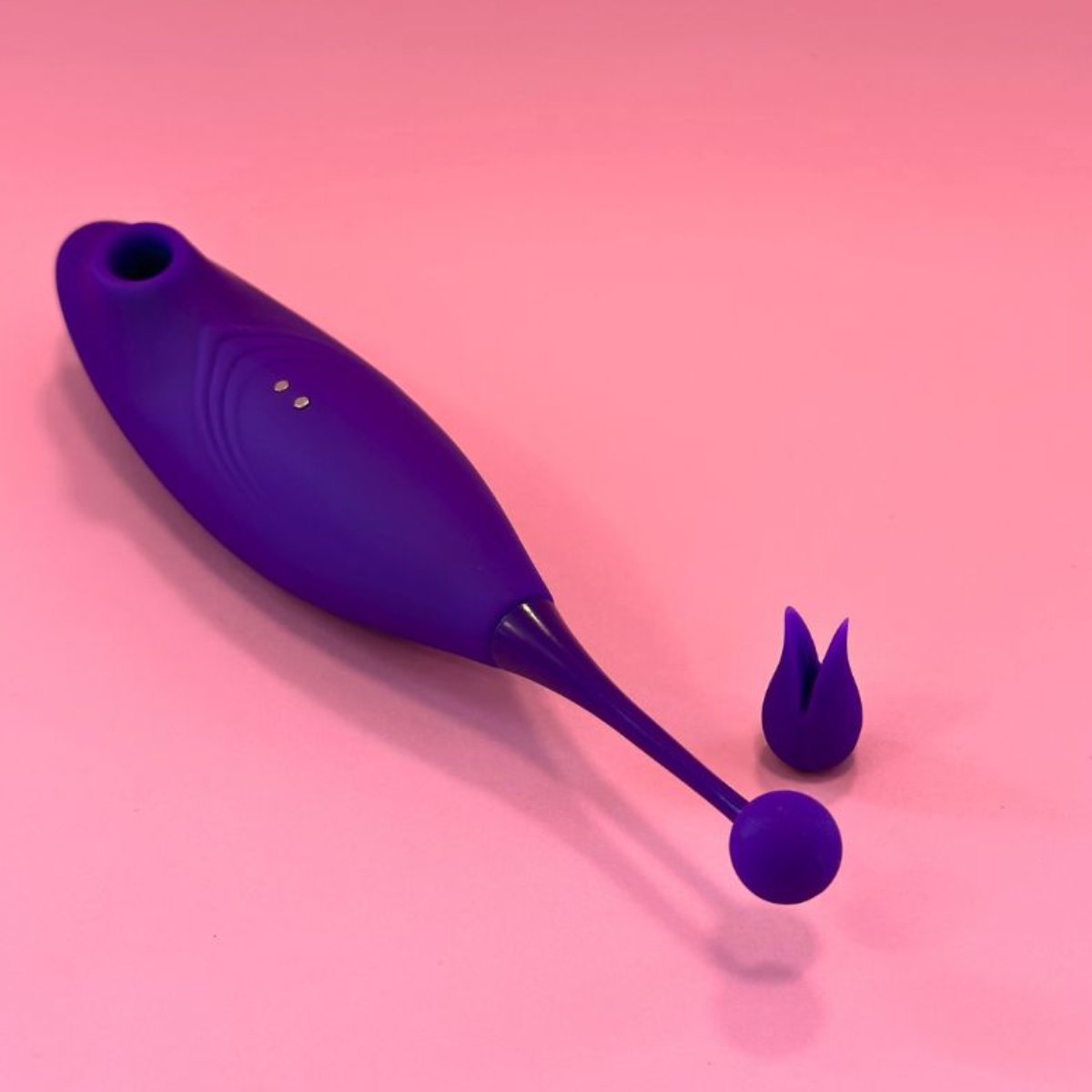 Vibrador Sugador Trivibe Roxo 2