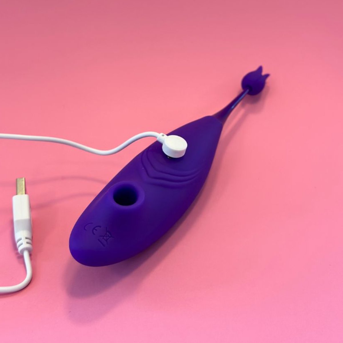 Vibrador Sugador Trivibe Roxo 3