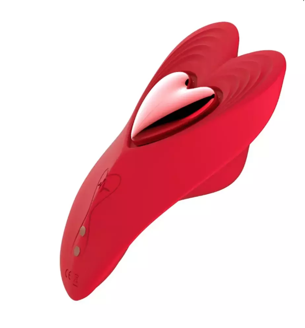 Vibrador Com Controle Sem Fio Heart