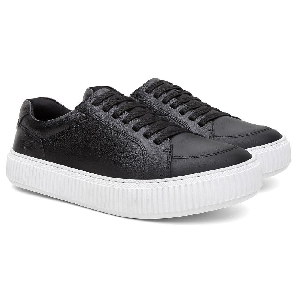 Tênis  Masculino Couro Malibu Confortável