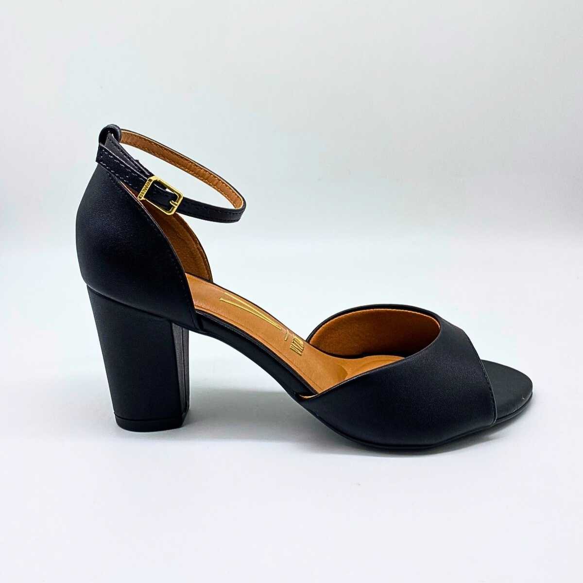 Sandália Vizzano Pulseira Salto Grosso 6262.406 Preto 3