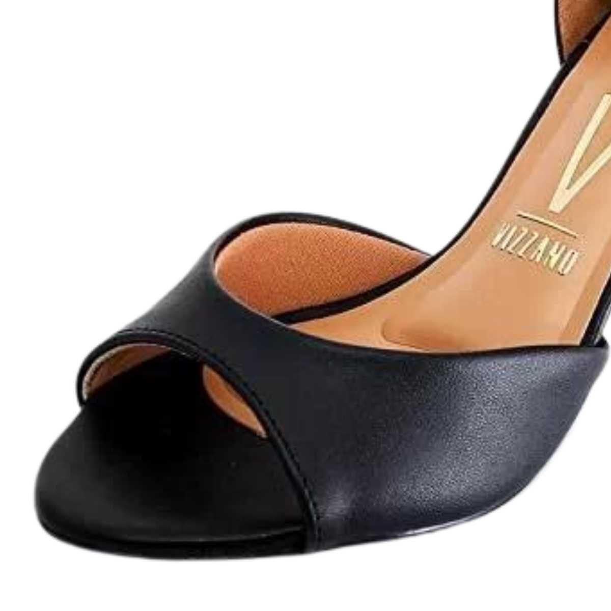 Sandália Vizzano Pulseira Salto Grosso 6262.406 Preto 6