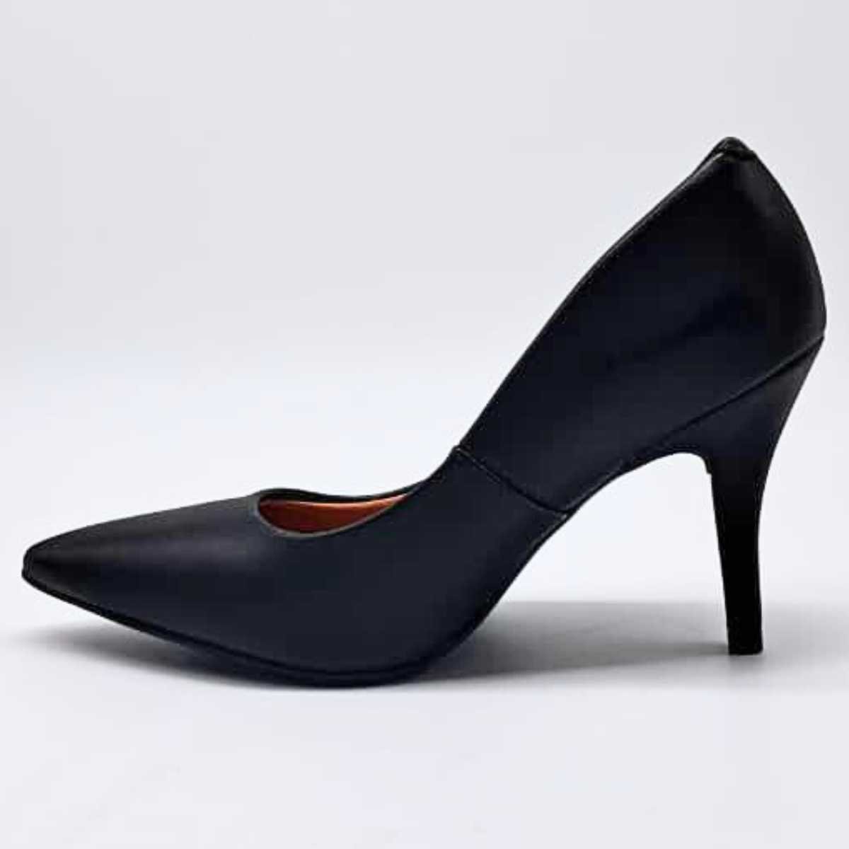 Sapato Feminino Vizzano Scarpin Salto Alto 1184.1101 Preto 2