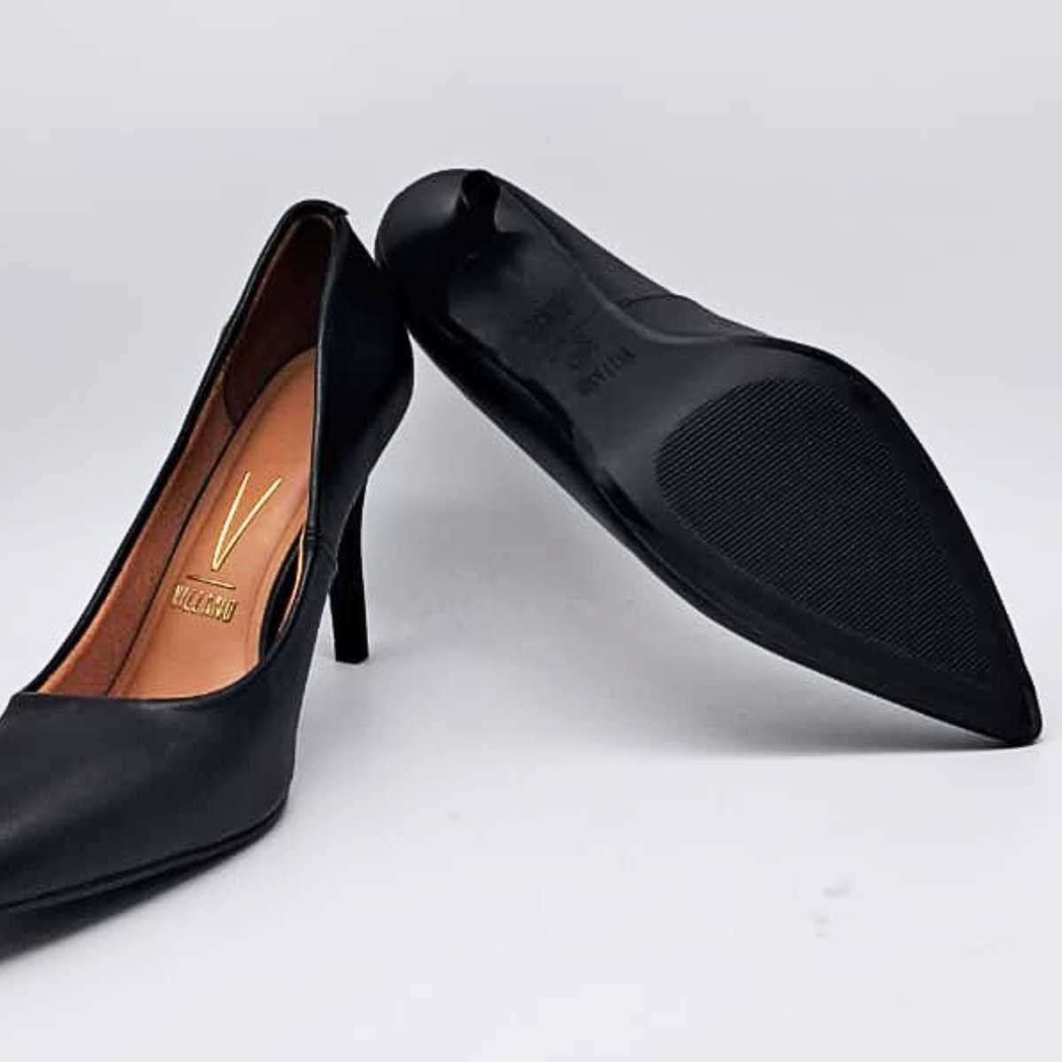 Sapato Feminino Vizzano Scarpin Salto Alto 1184.1101 Preto 5