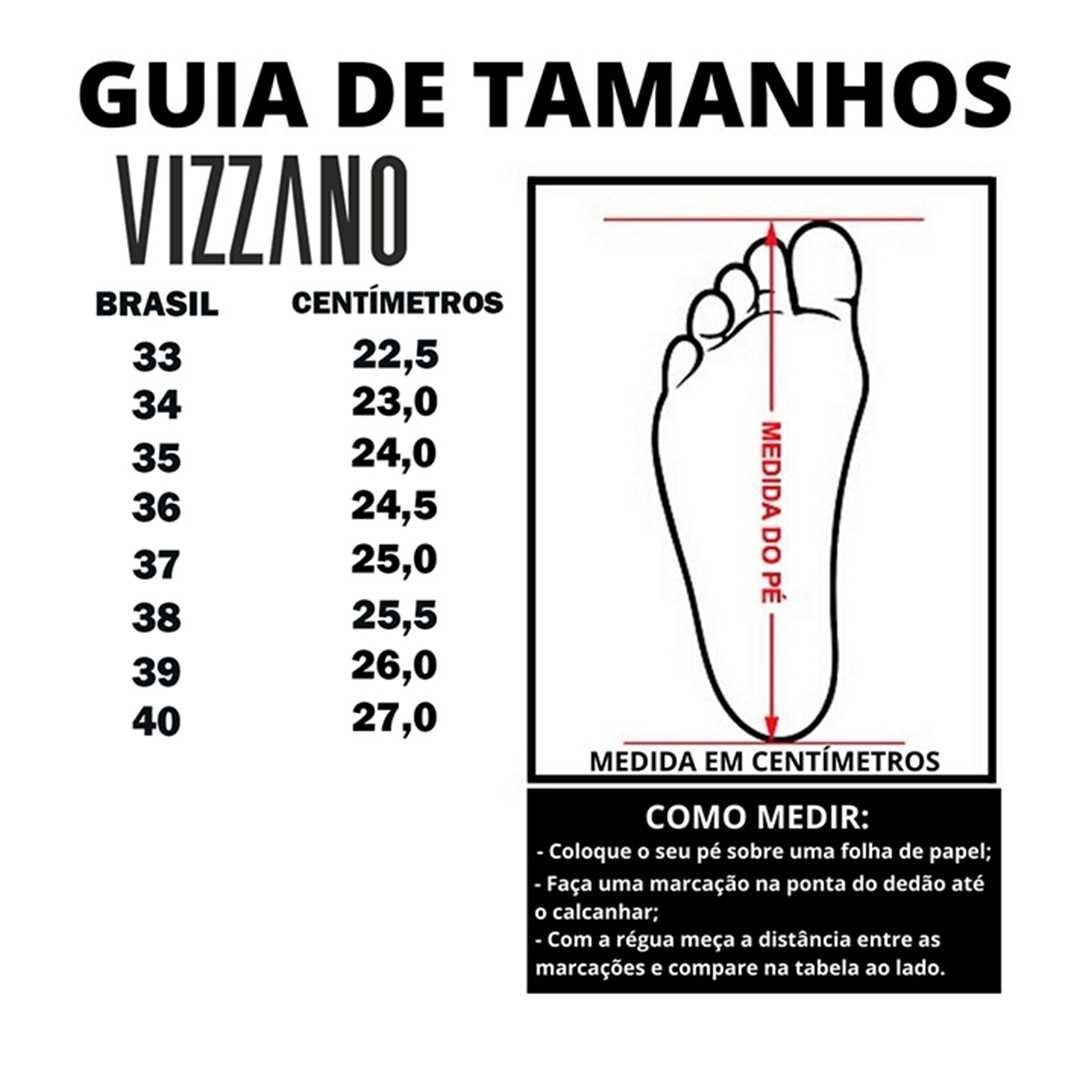 Sapato Feminino Vizzano Scarpin Salto Alto 1184.1101 Preto 6