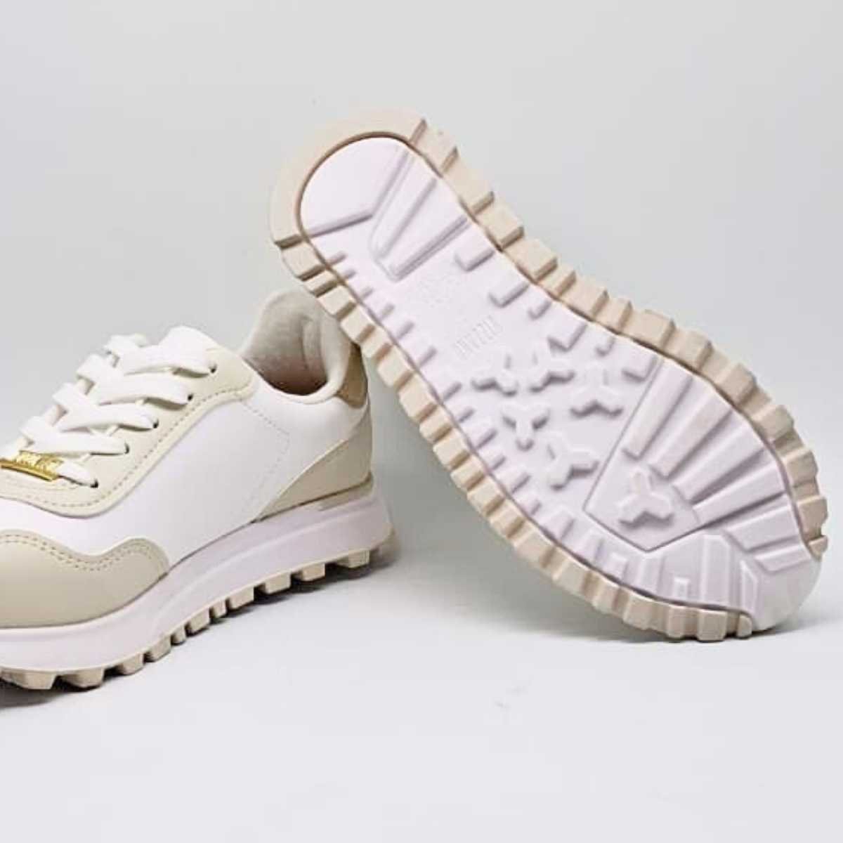 Tênis Vizzano Feminino Jogging Bicolor Casual 1429.103 Branco 8