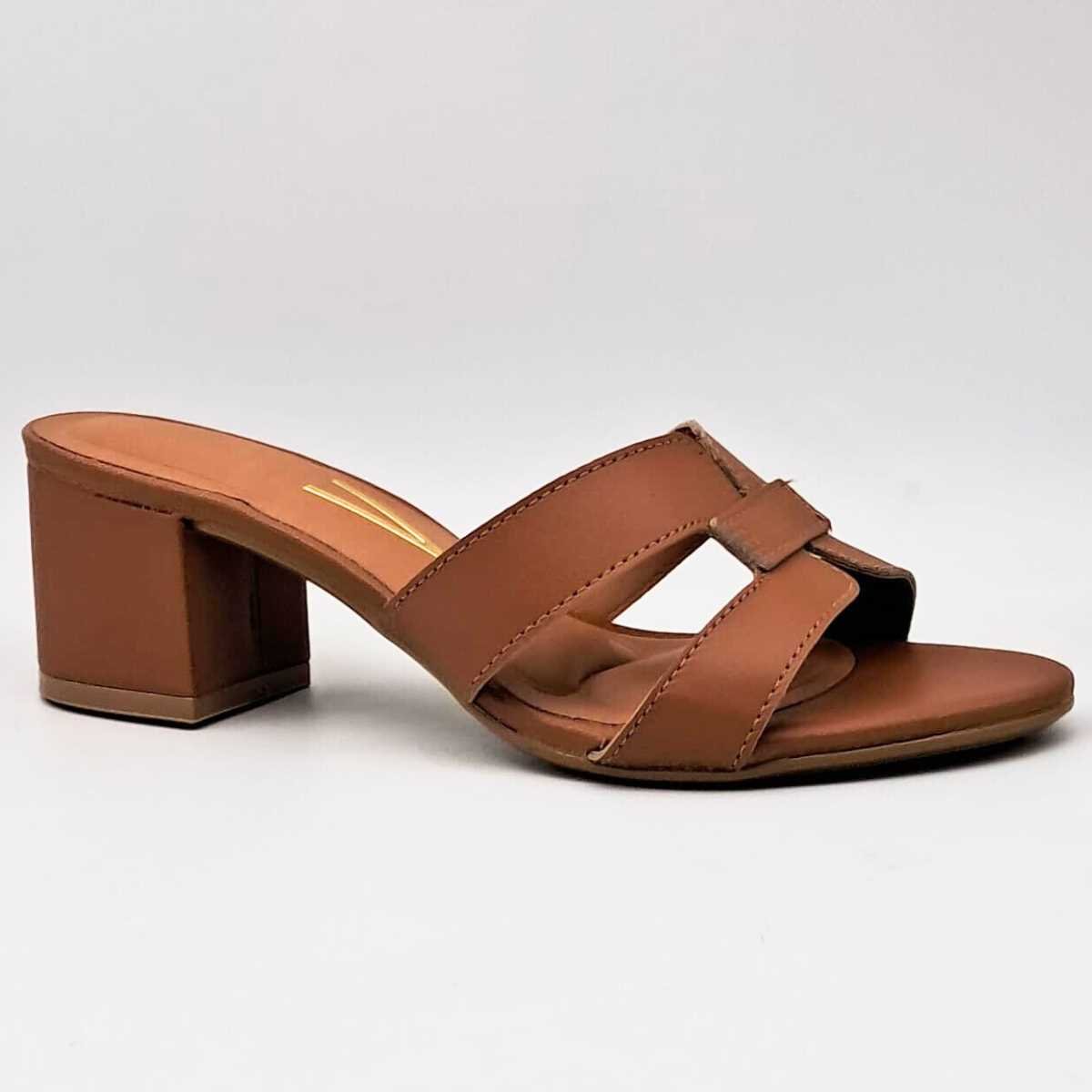 Tamanco Feminino Confortavél Vizzano 6291.1180 Marrom 1