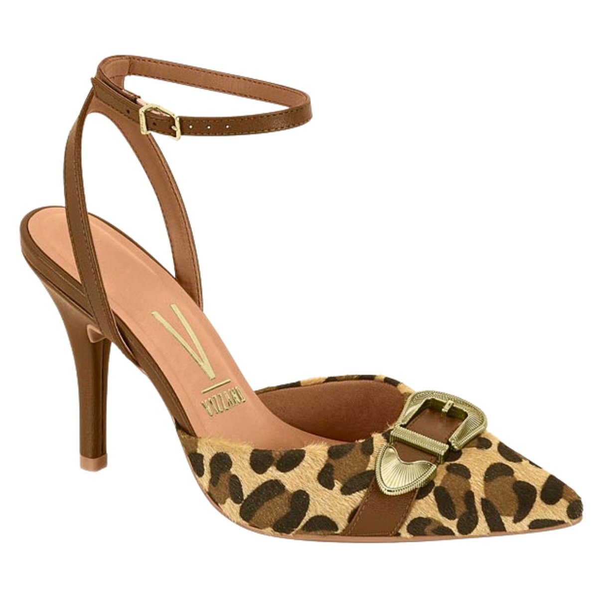 Sapato Scarpin Onça Feminino Vizzano 1184.1707