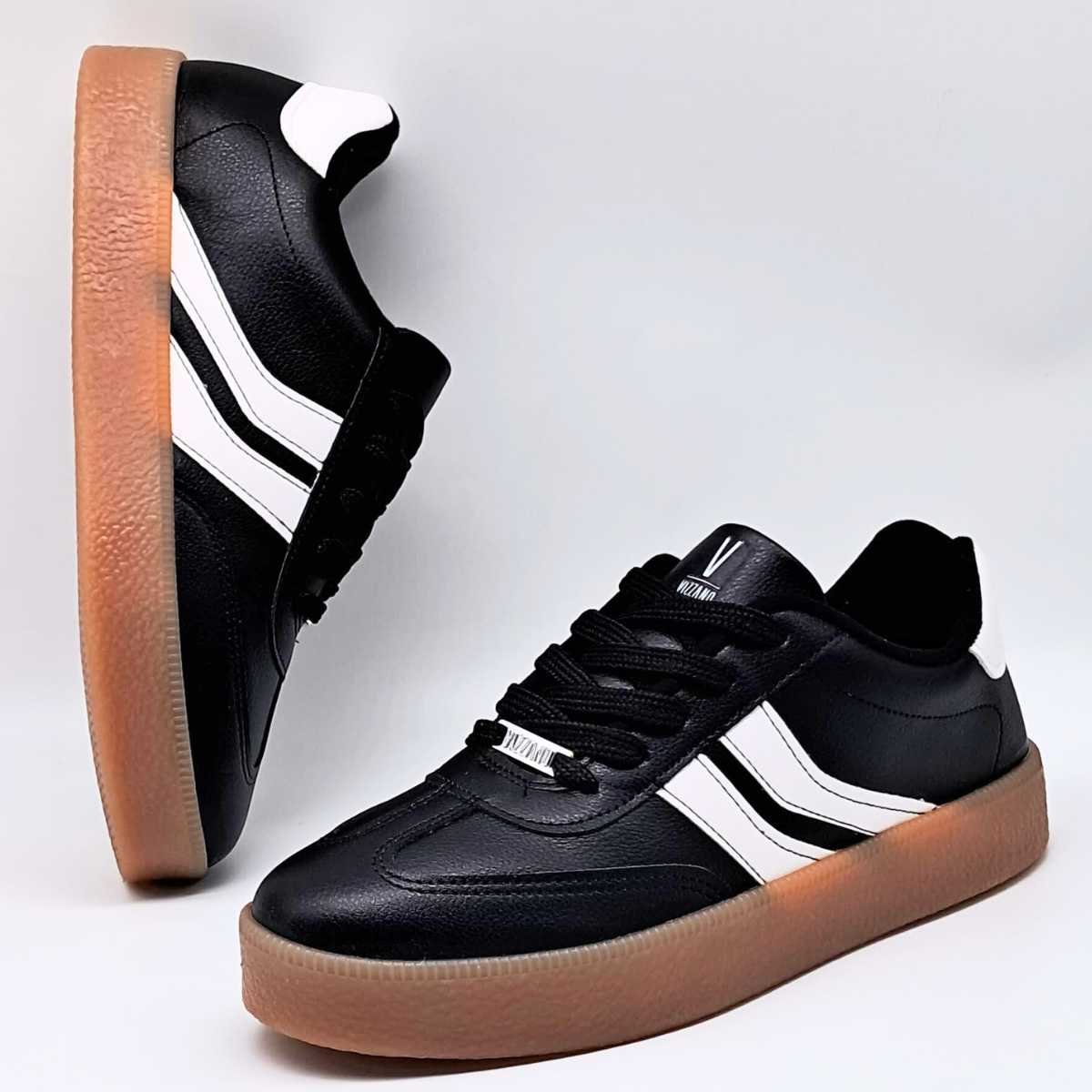 Tênis Feminino Vizzano Casual Sola Alta Estilo Conforto 1444.100 Preto 7