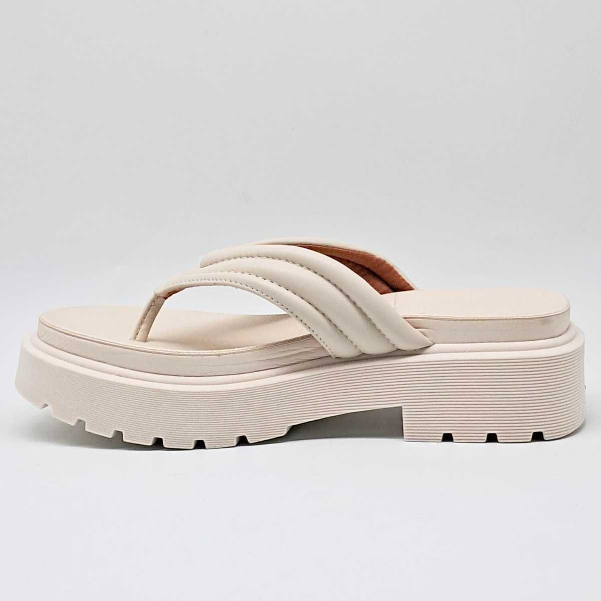 Tamanco Feminino Vizzano Tratorado Estilo Conforto 6499.126 Branco 2