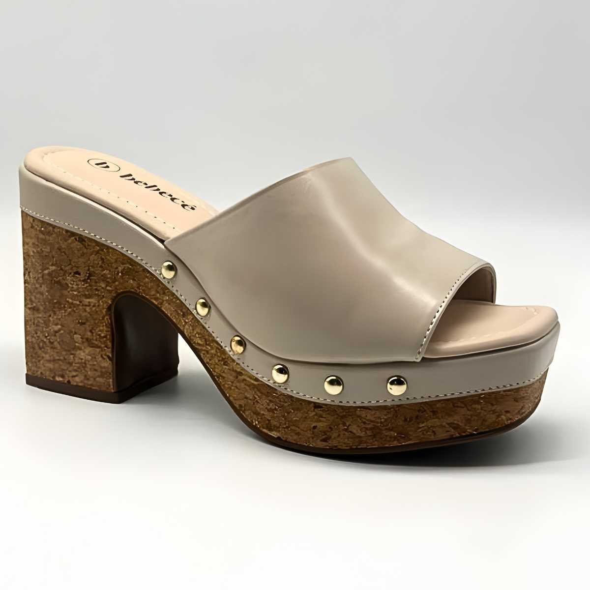 Sandália Feminina Bebecê Tamanco Estilo Conforto T5110-122