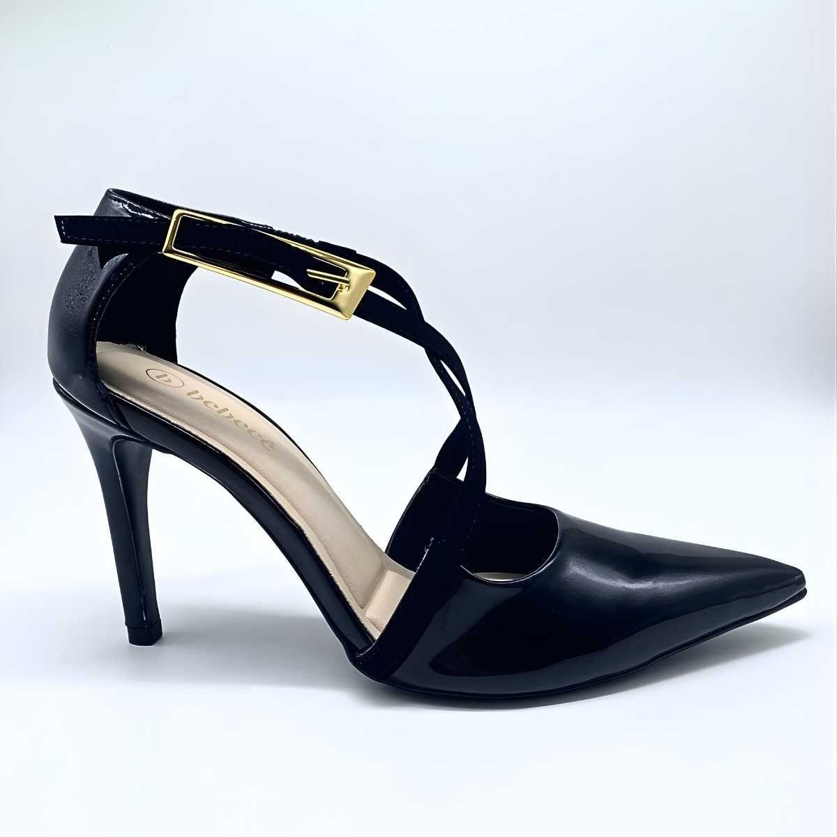 Sapato Scarpin Bebecê Feminino Elegante Salto Alto T9430-252