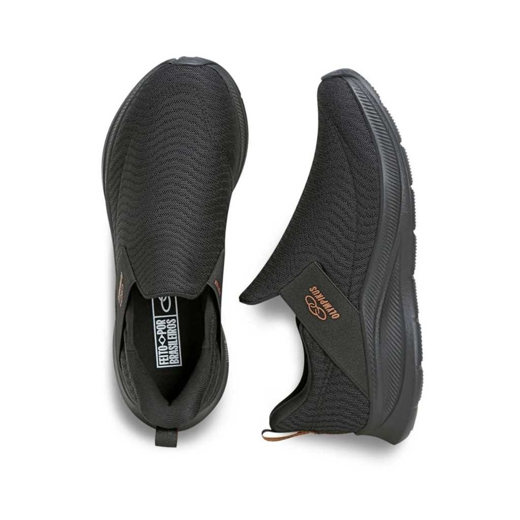 Tênis Feminino Olympikus Flutua Slip On Esportivo 43216952 Preto 4