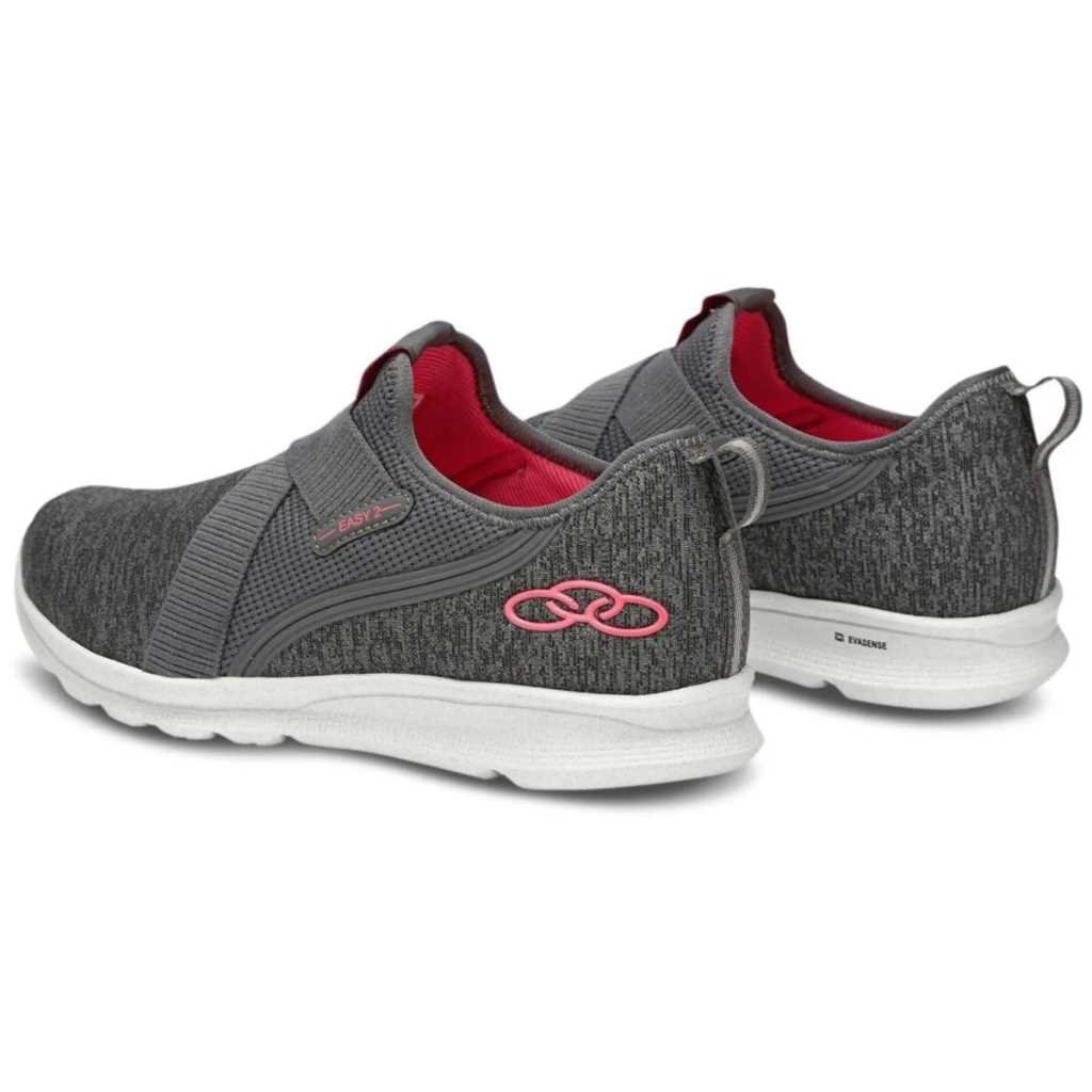 Tênis Feminino Olympikus Easy 2 Slip On Casual 43605213 Cinza 4