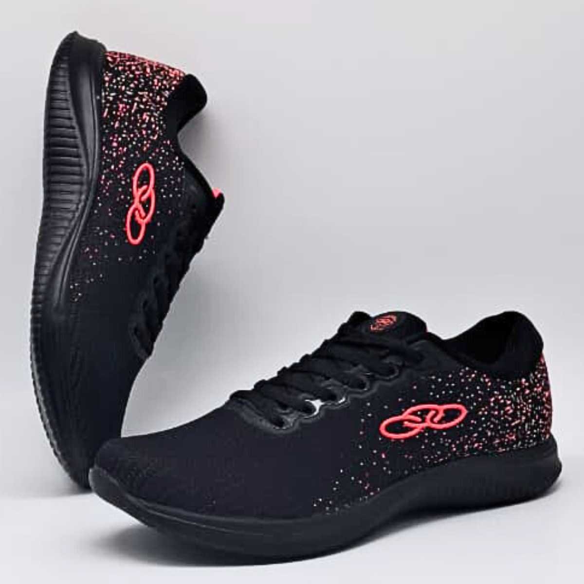 Tênis Feminino Olympikus Venus 2 Esportivo Casual 43775939 Preto/Rosa 4