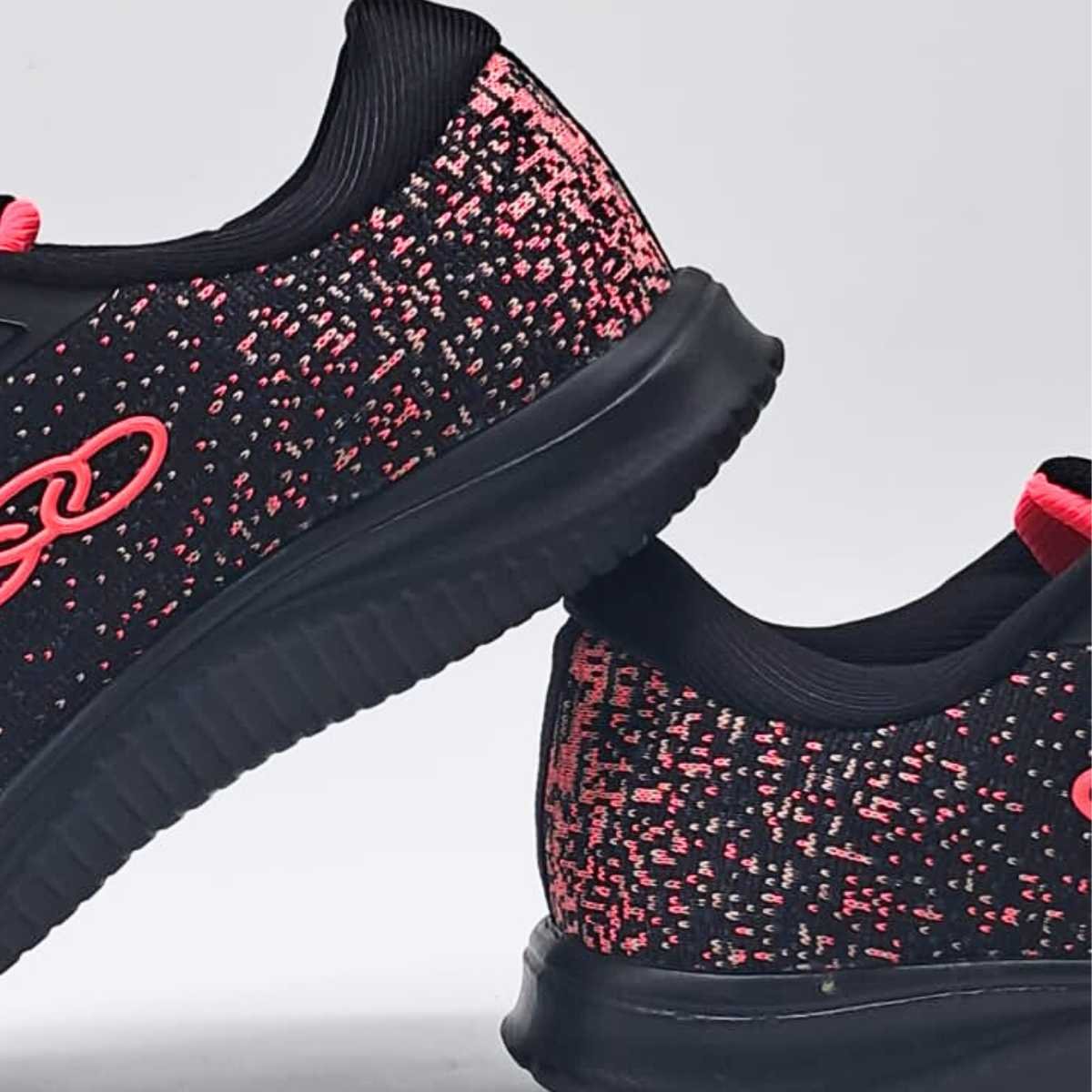 Tênis Feminino Olympikus Venus 2 Esportivo Casual 43775939 Preto/Rosa 5