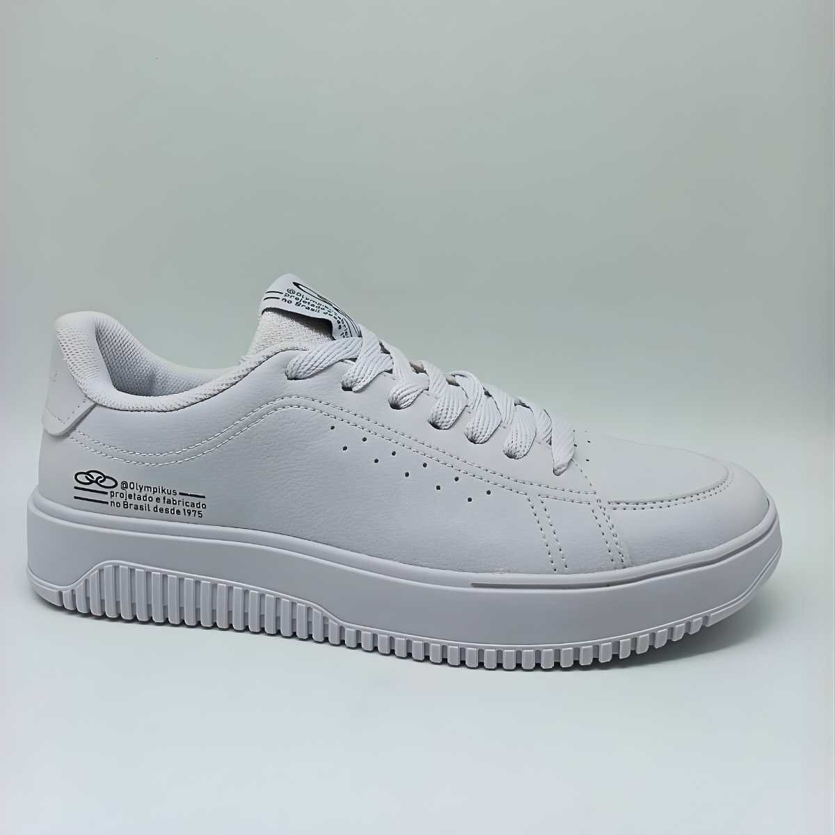 Tênis Olympikus Eros 43448165 Masculino Casual Conforto Branco 5