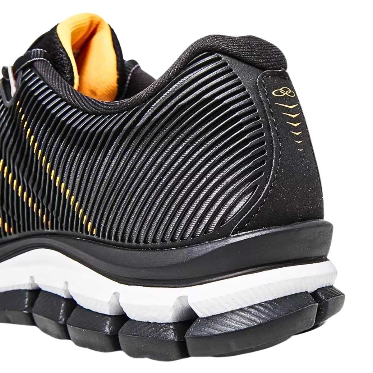 Tênis Olympikus Dynamic Masculino Esportivo Treino Caminhada Estilo Conforto 43298343 Preto/Laranja 10