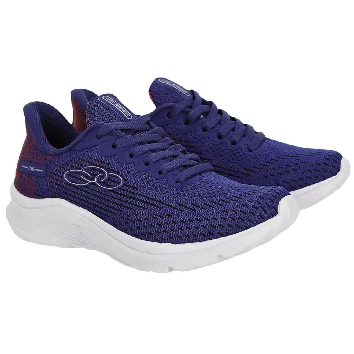 Tênis Olympikus Kids Delta Ultra Confortável 43411134 Azul/Vermelho 2
