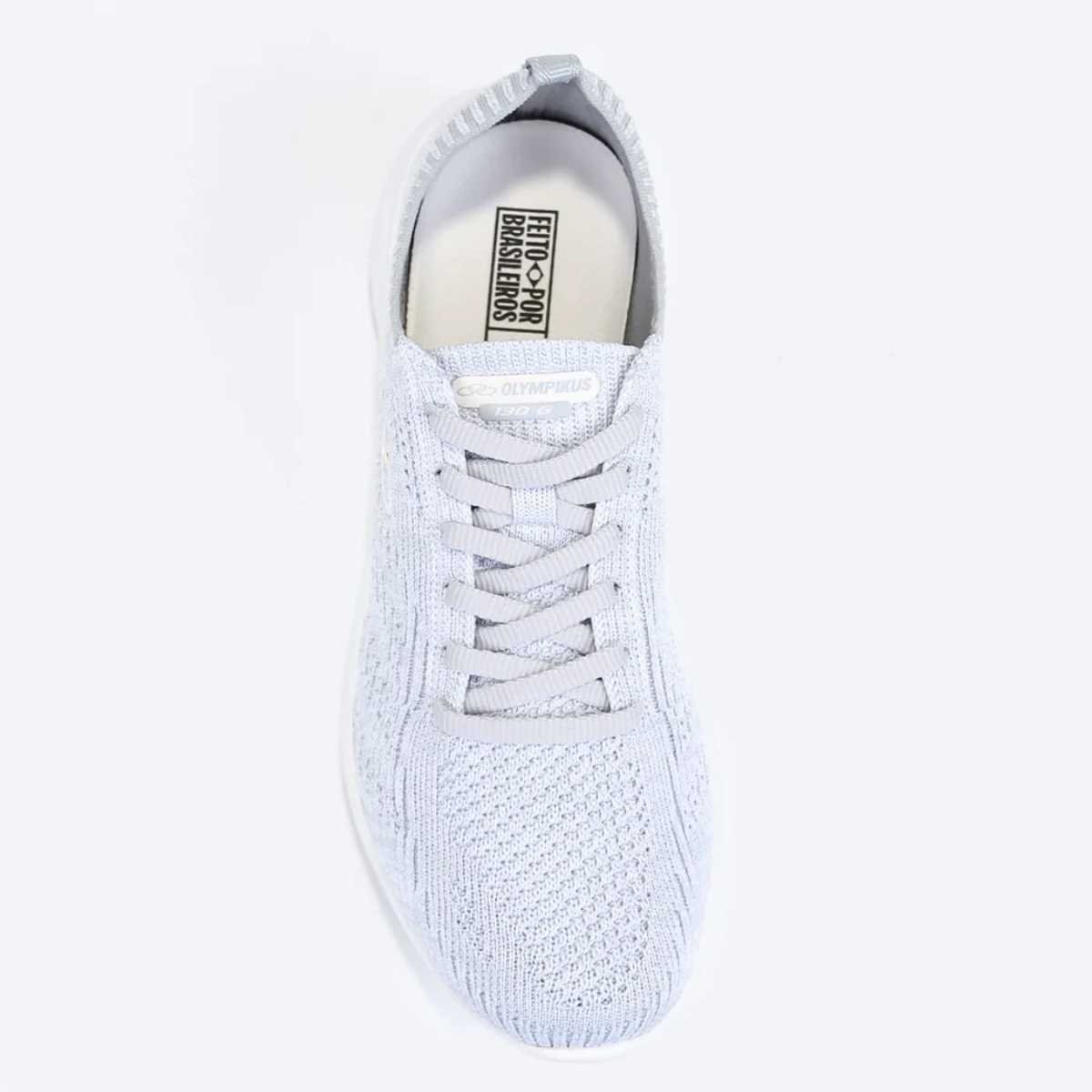 Tênis Feminino Olympikus Ultraleve Academia 43336749 Cinza 4