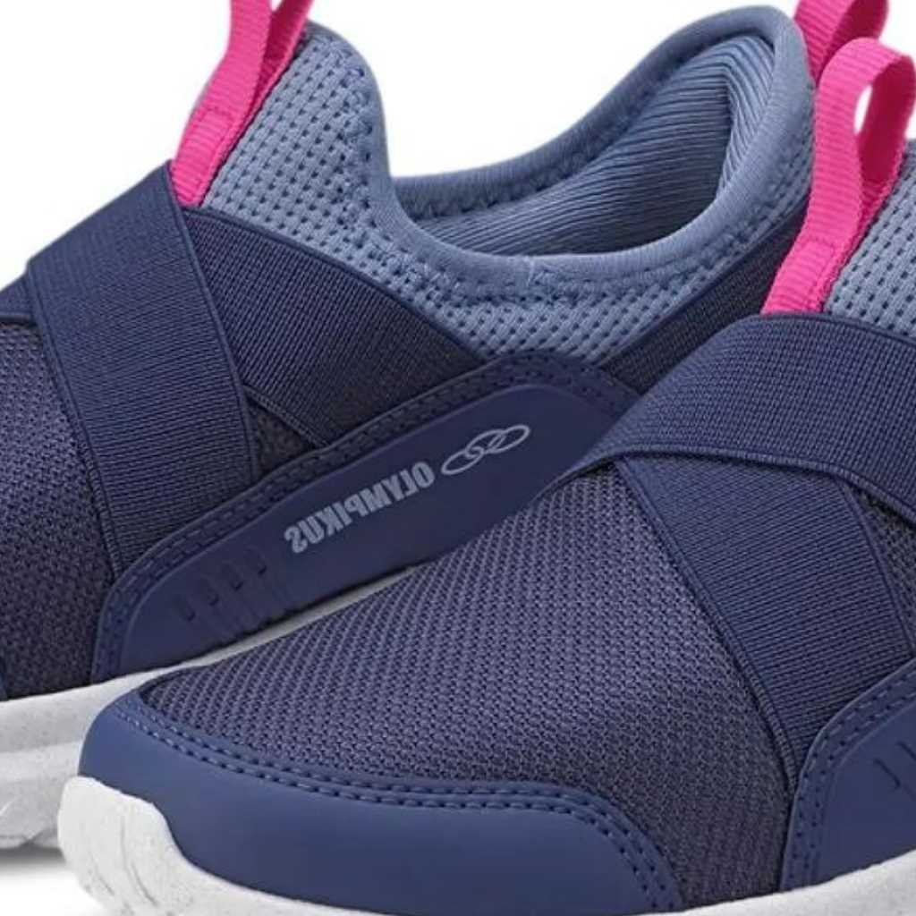 Tênis Infantil Olympikus Stream Slip On Esportivo 43772253 Cinza 5