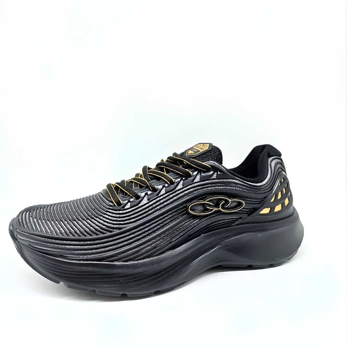 Tênis Masculino Olympikus Fluir Academia Esportivo 43542347 Preto/Cinza 2