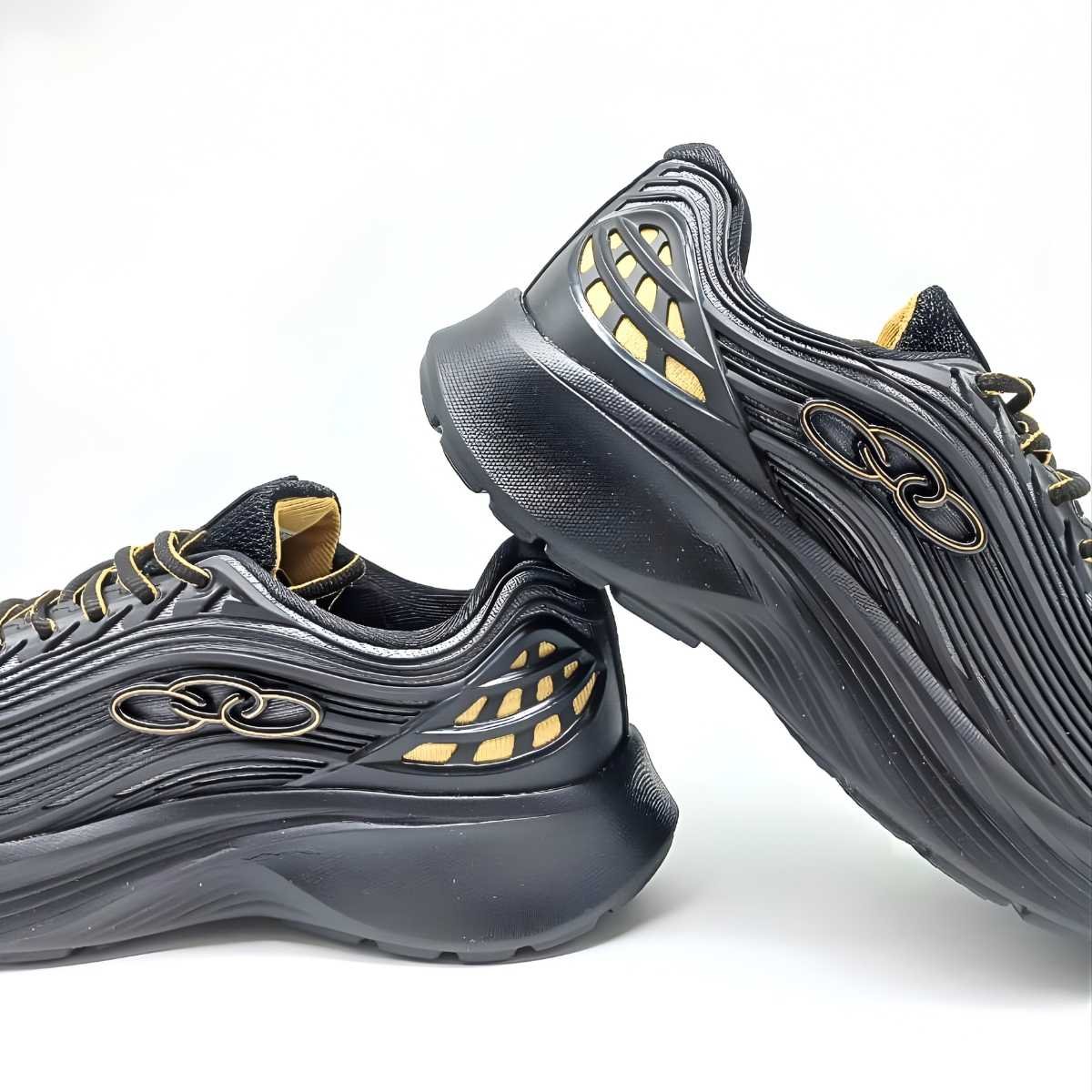 Tênis Masculino Olympikus Fluir Academia Esportivo 43542347 Preto/Cinza 6