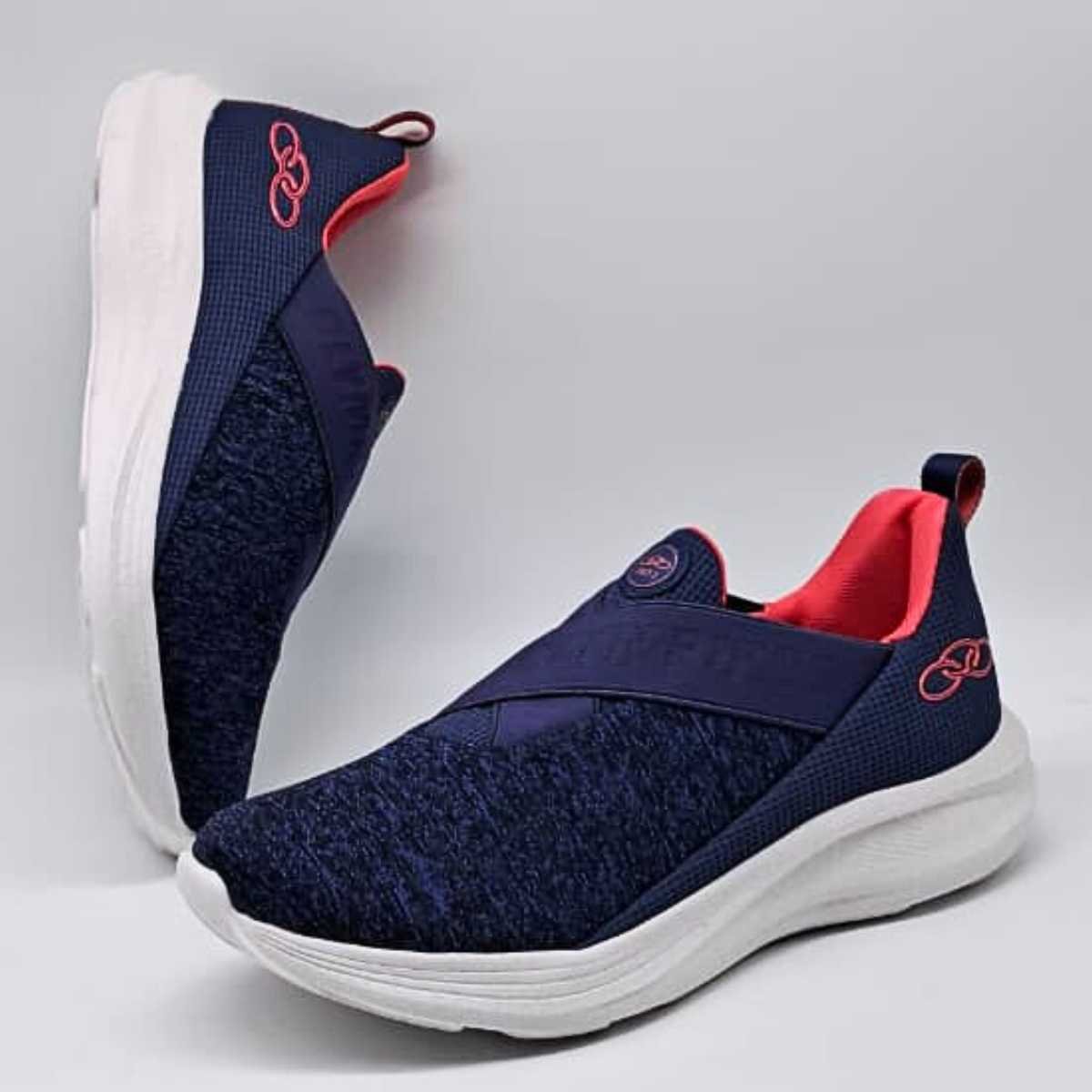 Tênis Feminino Olympikus Easy 3 Caminhada Treino 43609415 Azul 5