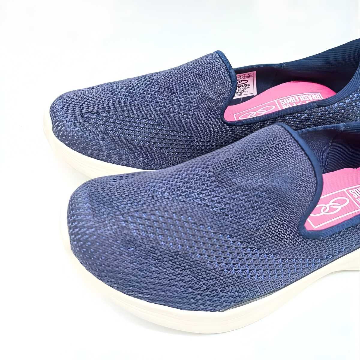 Tênis Feminino Olympikus Safira Estilo Conforto Ultraleve Casual 43608374 Azul 6