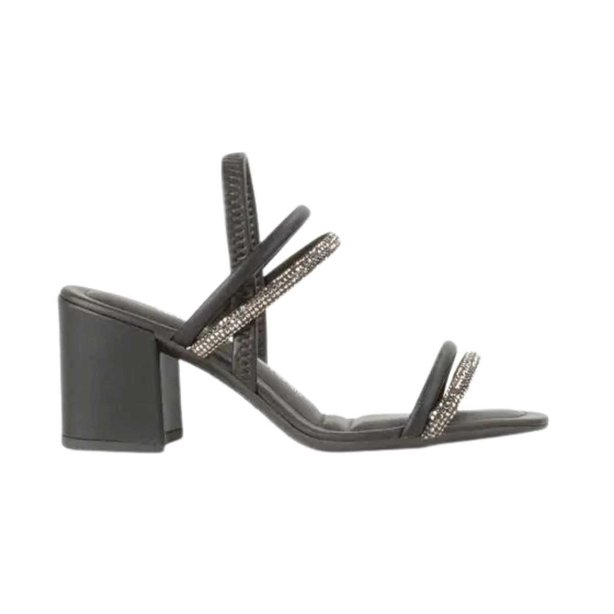 Sandália Feminina Dakota Salto Baixo Conforto Estilo Y6875 Preto 2