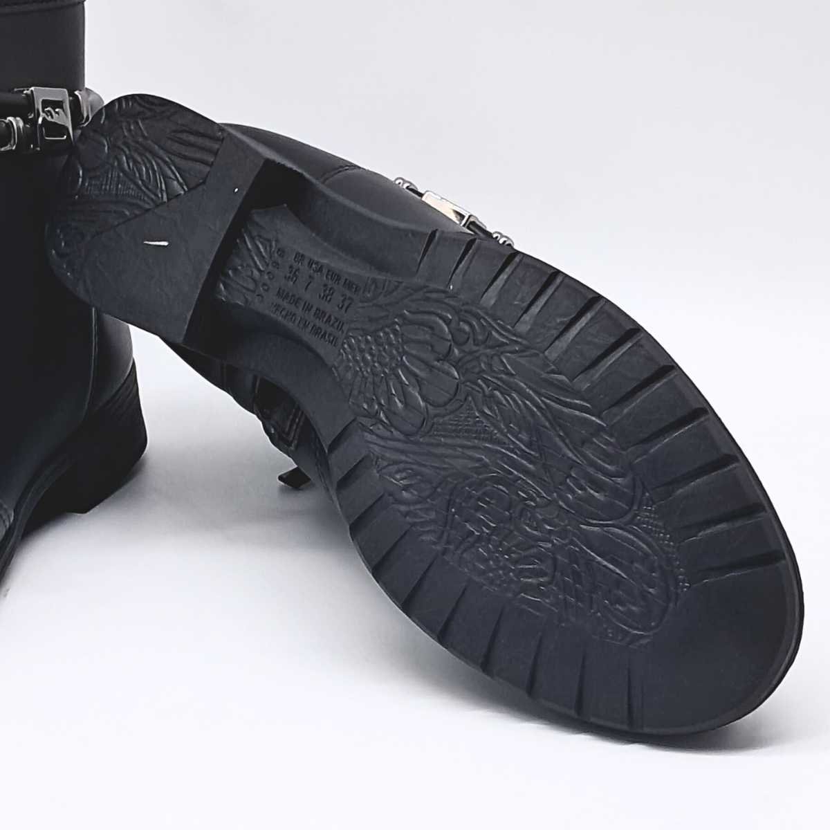 Bota Feminino Cano Curto Entrelaçada Dakota Da923 Preto 7