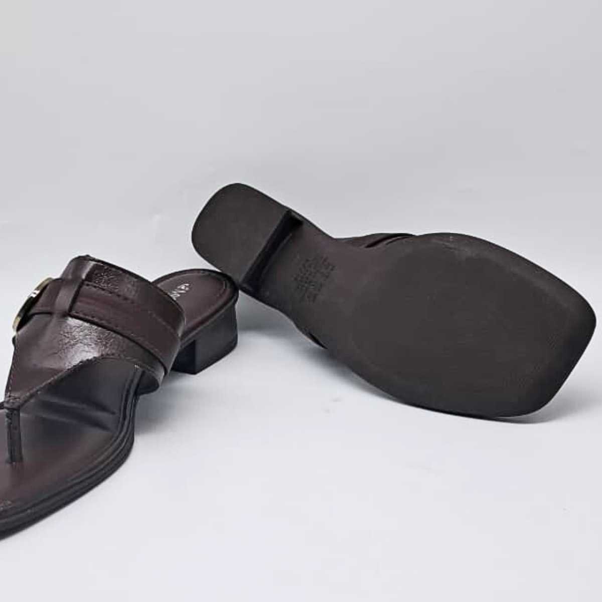 Tamanco Feminino Mississipi Chinelo Conforto Estilo Mf892 Marrom 7