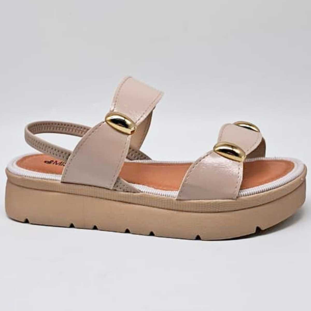 Sandália Feminina Mississipi Papete Flatform Conforto Mf992