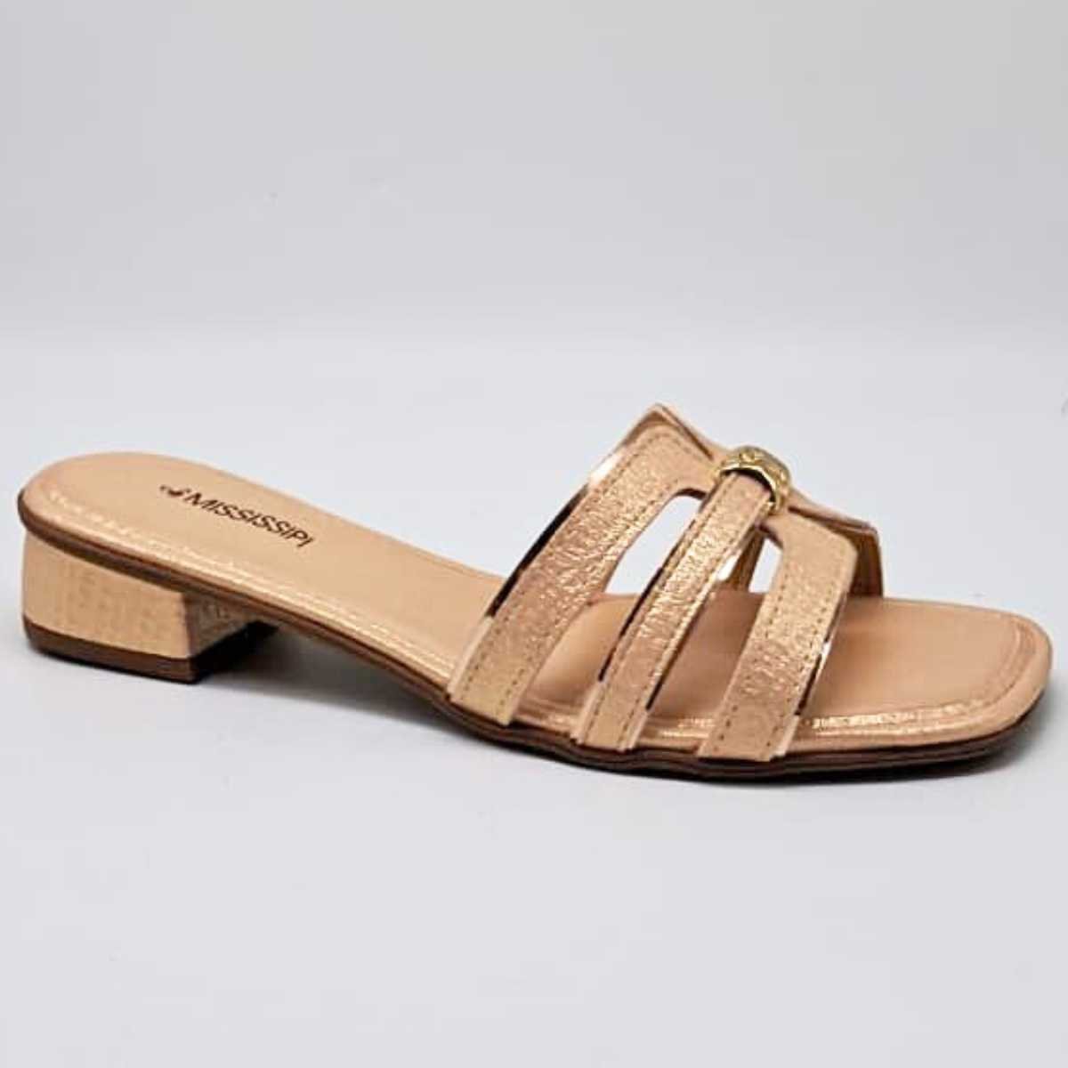 Sandália Feminino Mississipi Tamanco Estilo Conforto Mf891