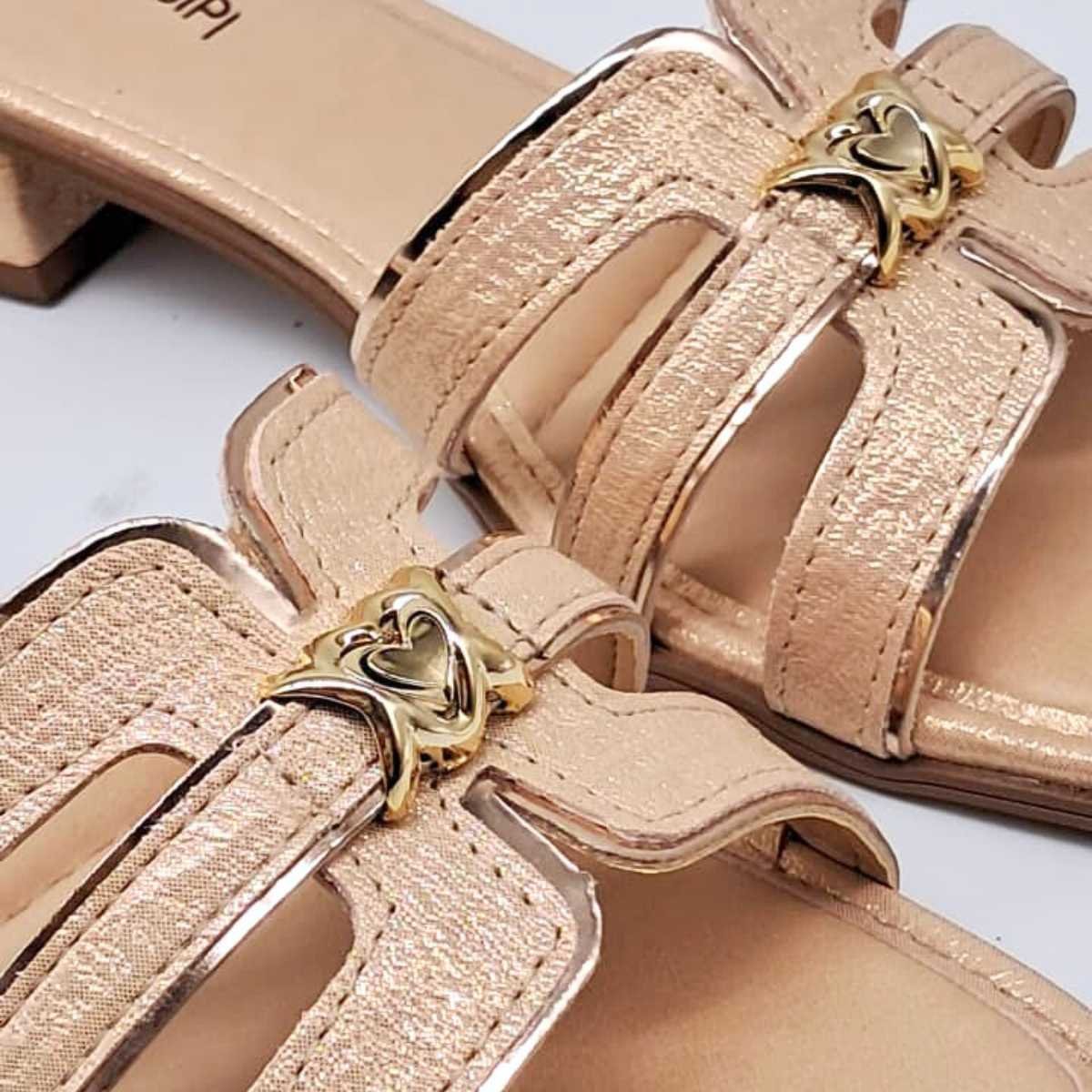 Sandália Feminino Mississipi Tamanco Estilo Conforto Mf891 Rosa 7