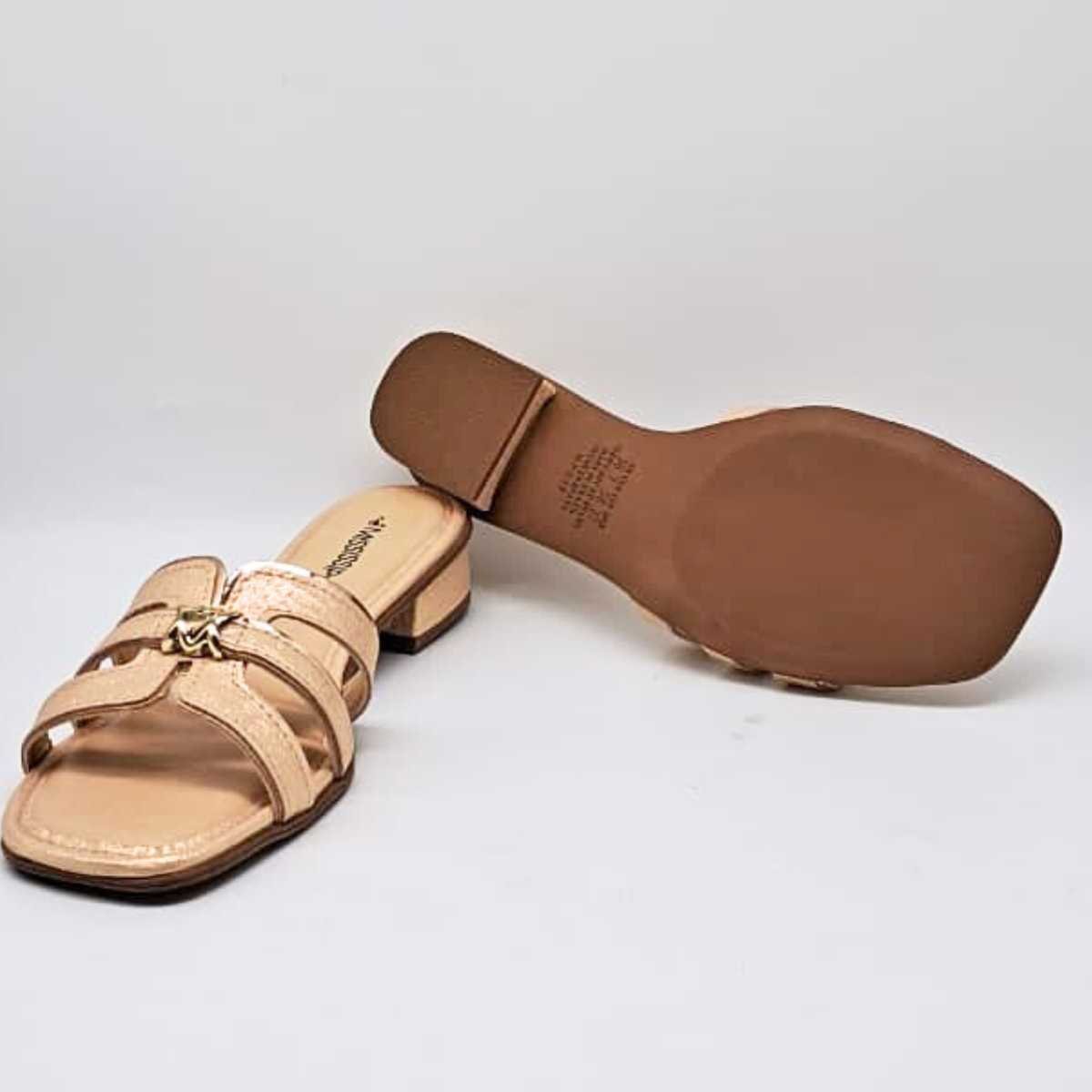 Sandália Feminino Mississipi Tamanco Estilo Conforto Mf891 Rosa 8