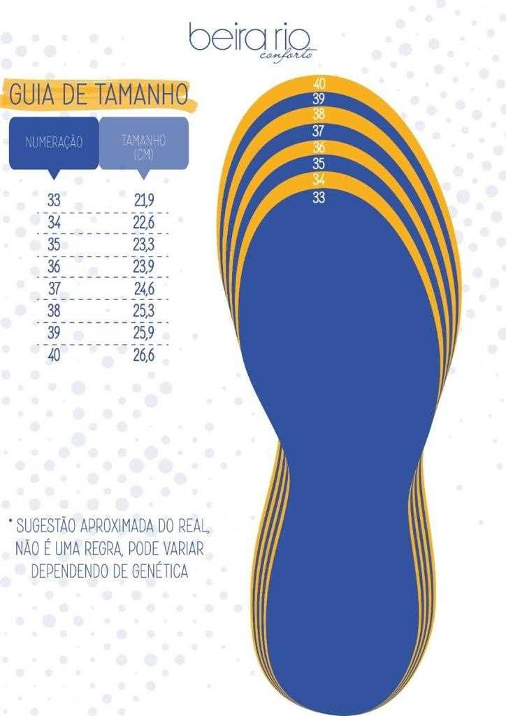 Tamanco Rasteira Beira Rio Feminino 8519.101 Preto 10