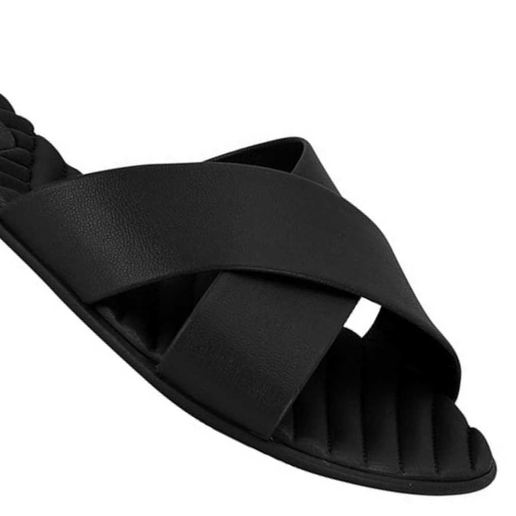 Tamanco Rasteira Beira Rio Feminino 8519.101 Preto 9