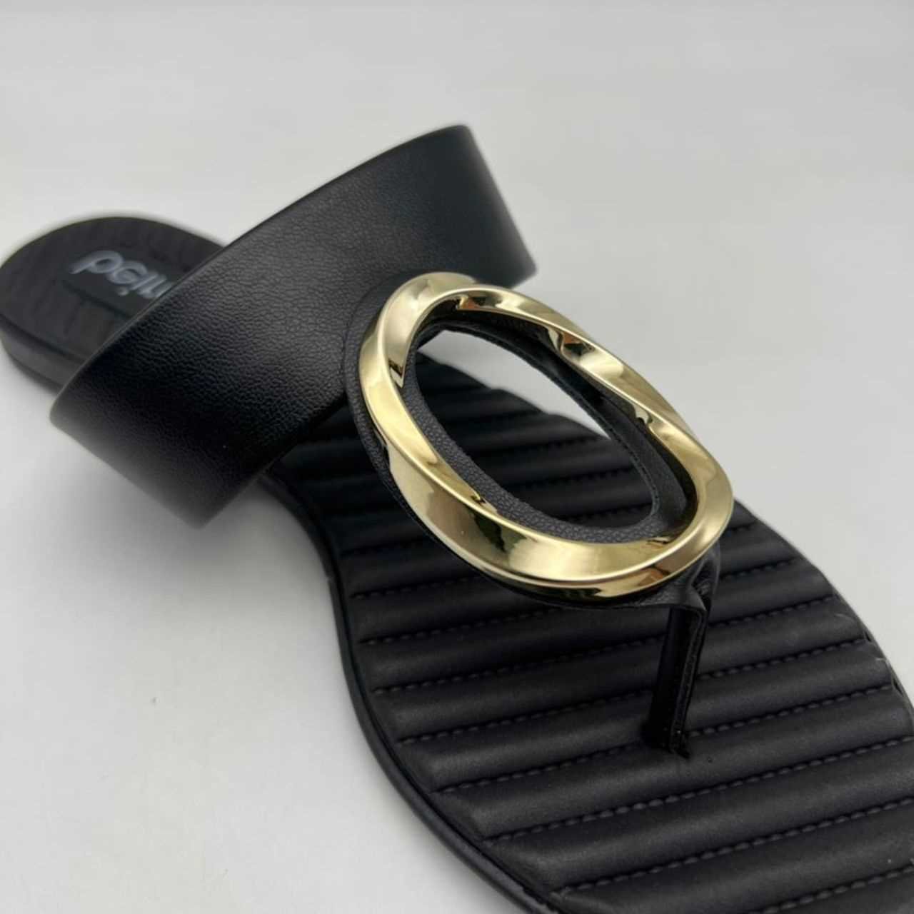 Sandalia Tamanco Feminino Beira Rio Napa 8519.108 Preto 6