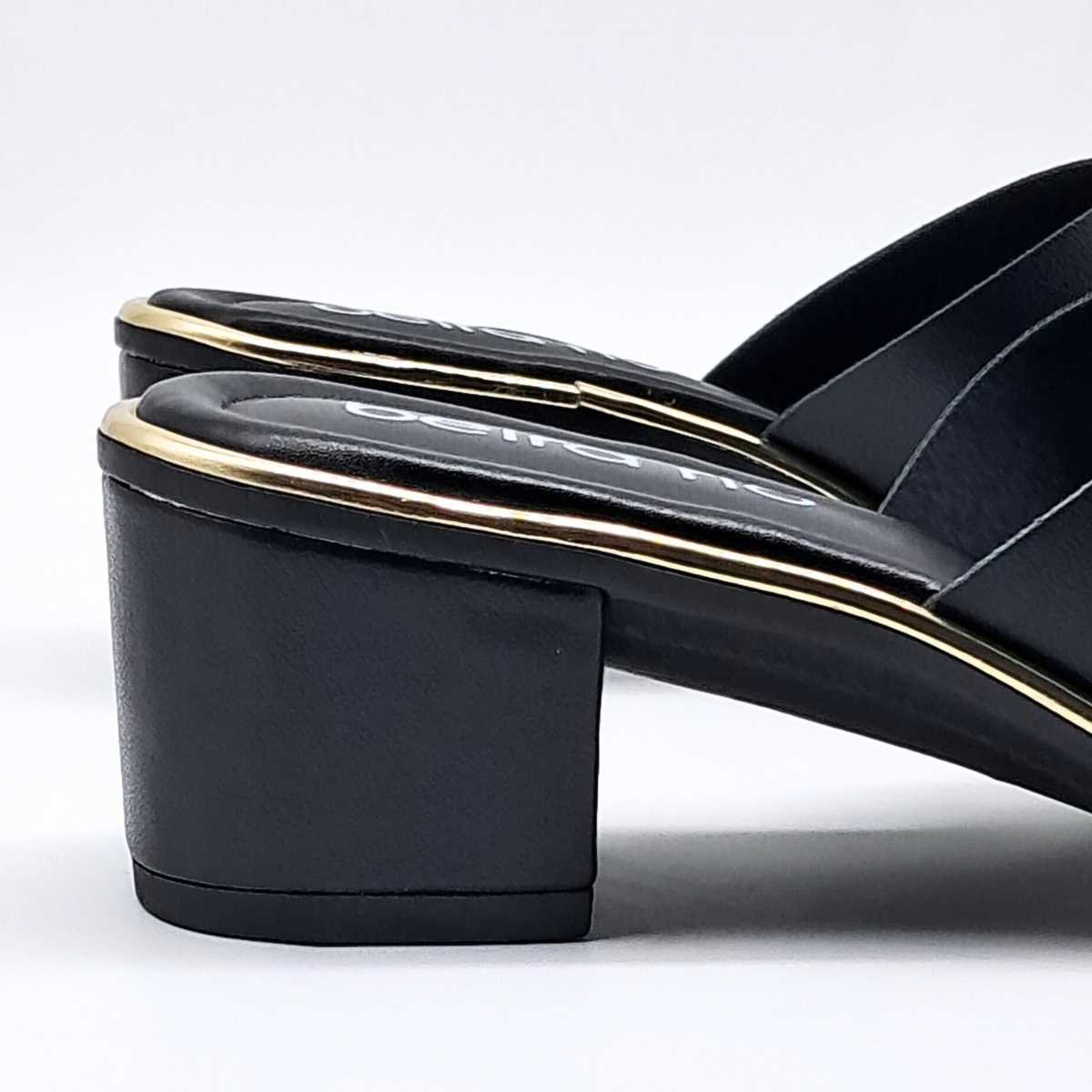 Tamanco Salto Baixo Feminino Beira Rio 8379.251 Preto 6