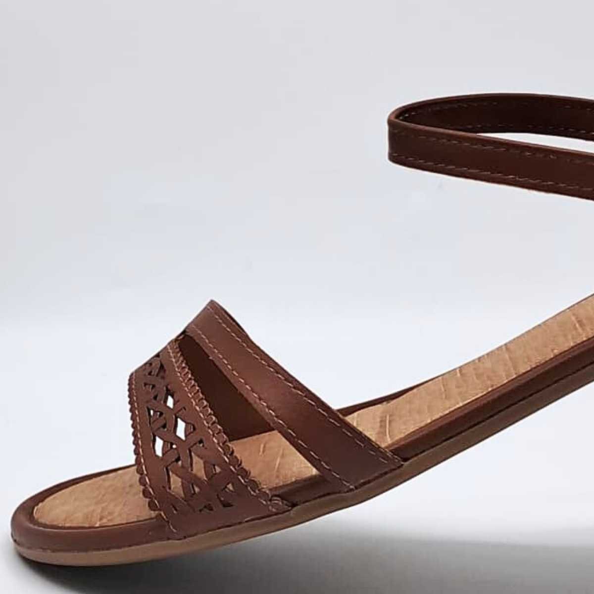 Sandália Feminina Mississipi Estilo Conforto Leve Mf972 Marrom 4