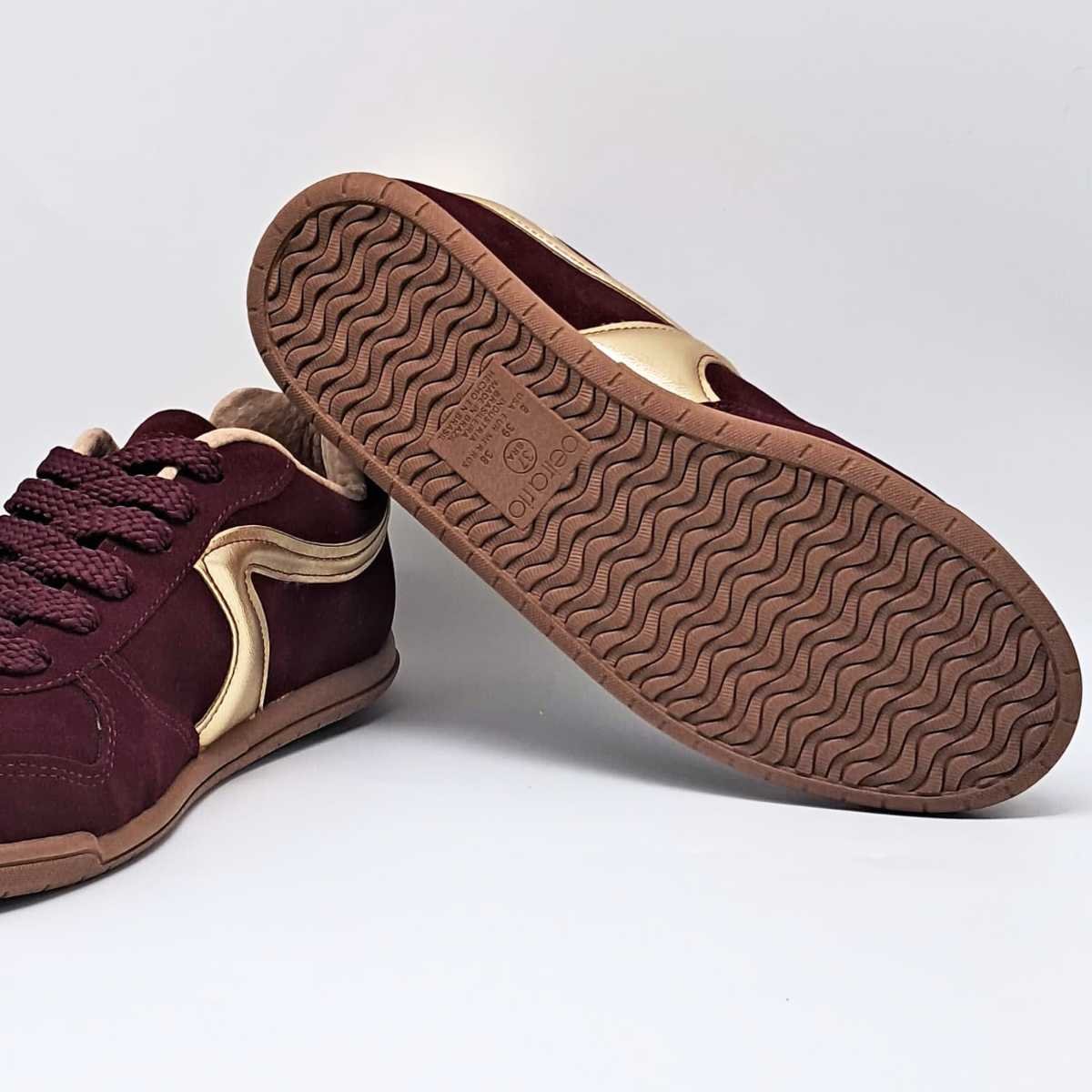 Tênis Feminino Beira Rio Casual Metalizado Confy 4326.301 Vermelho 5