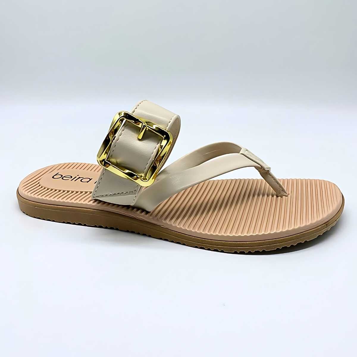 Sandália Feminina Beira Rio Rasteirinha Estilo Conforto 8395.234