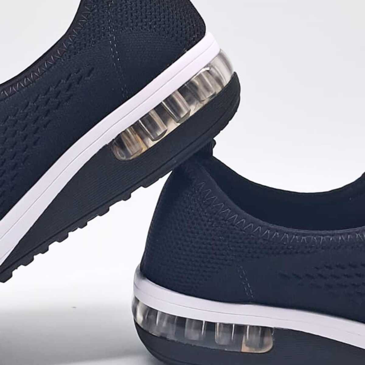 Tênis Calce Fácil Sola Gel Feminino Modare 7320.217 Preto 7