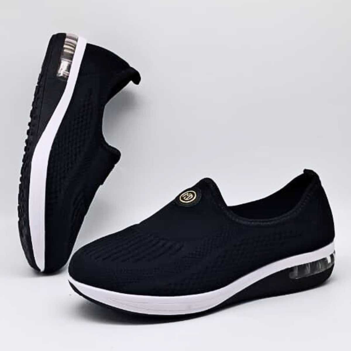 Tênis Calce Fácil Sola Gel Feminino Modare 7320.217 Preto 4