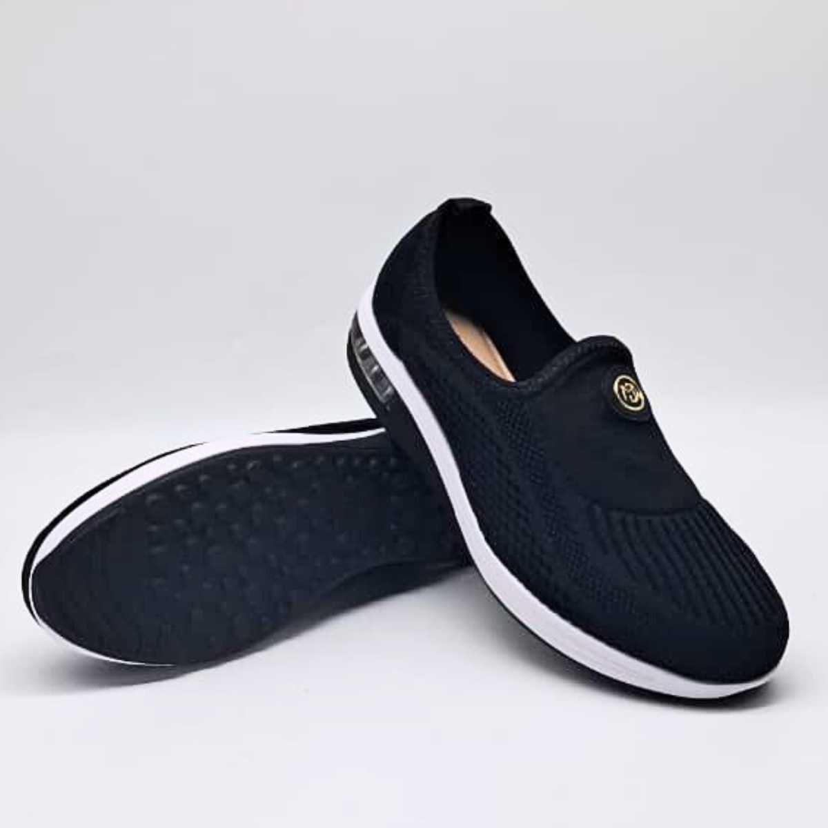 Tênis Calce Fácil Sola Gel Feminino Modare 7320.217 Preto 6