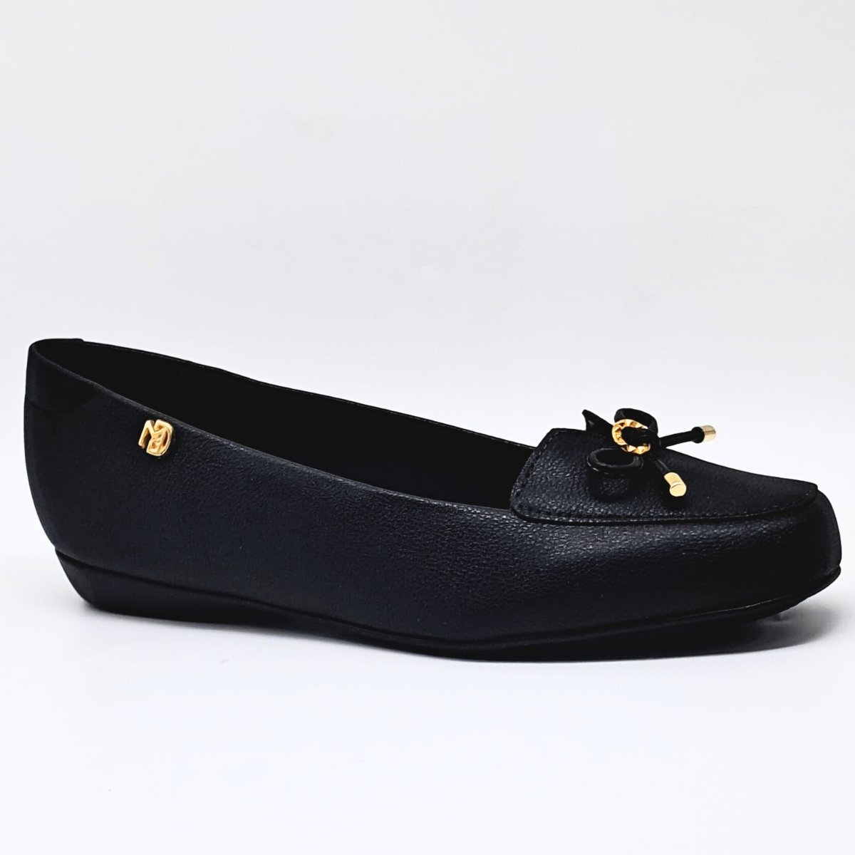 Sapatilha Feminina Modare Mocassim Laço Confy Leve 7016.461 Preto 2