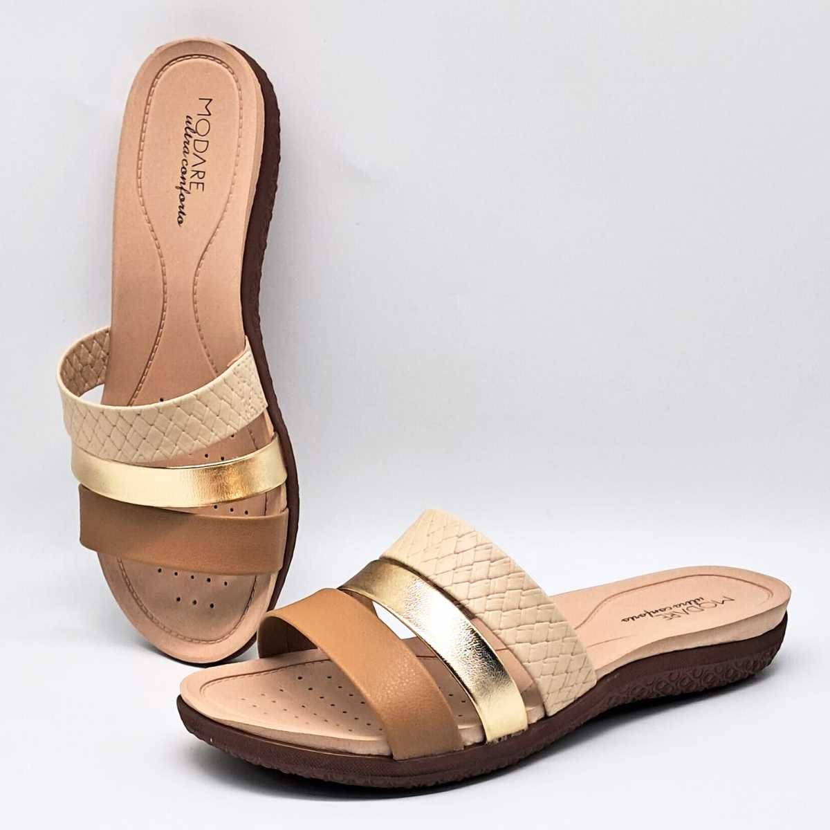 Sandália Feminino Modare Tamanco Casual Confortável 7125.200 5